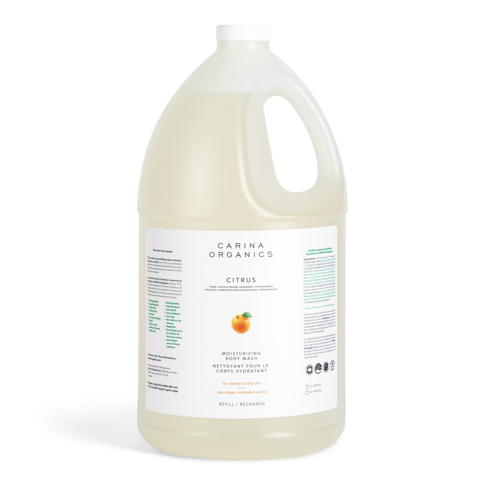 Citrus Daily Moisturizing Body Wash