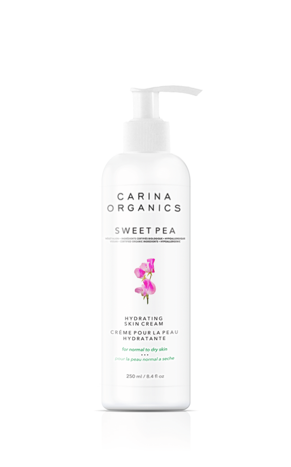 Sweet Pea Daily Moisturizing & Hydrating Skin Cream - Carina Organics