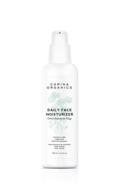 Daily Face Moisturizer - Carina Organics
