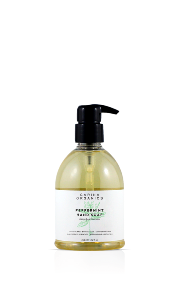 Peppermint Leaf Hand Soap - Carina Organics
