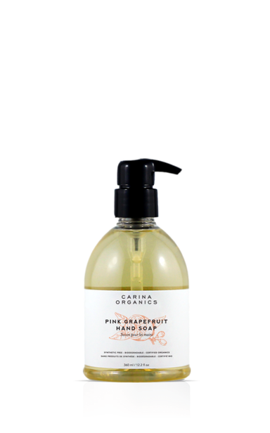 Pink Grapefruit Hand Soap - Carina Organics
