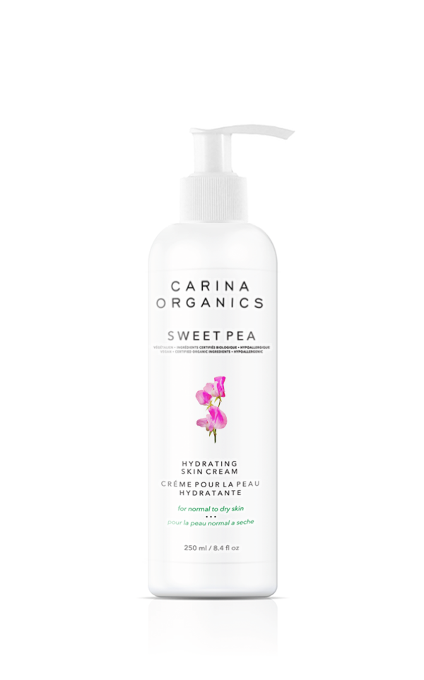 Sweet Pea Daily Moisturizing & Hydrating Skin Cream - Carina Organics
